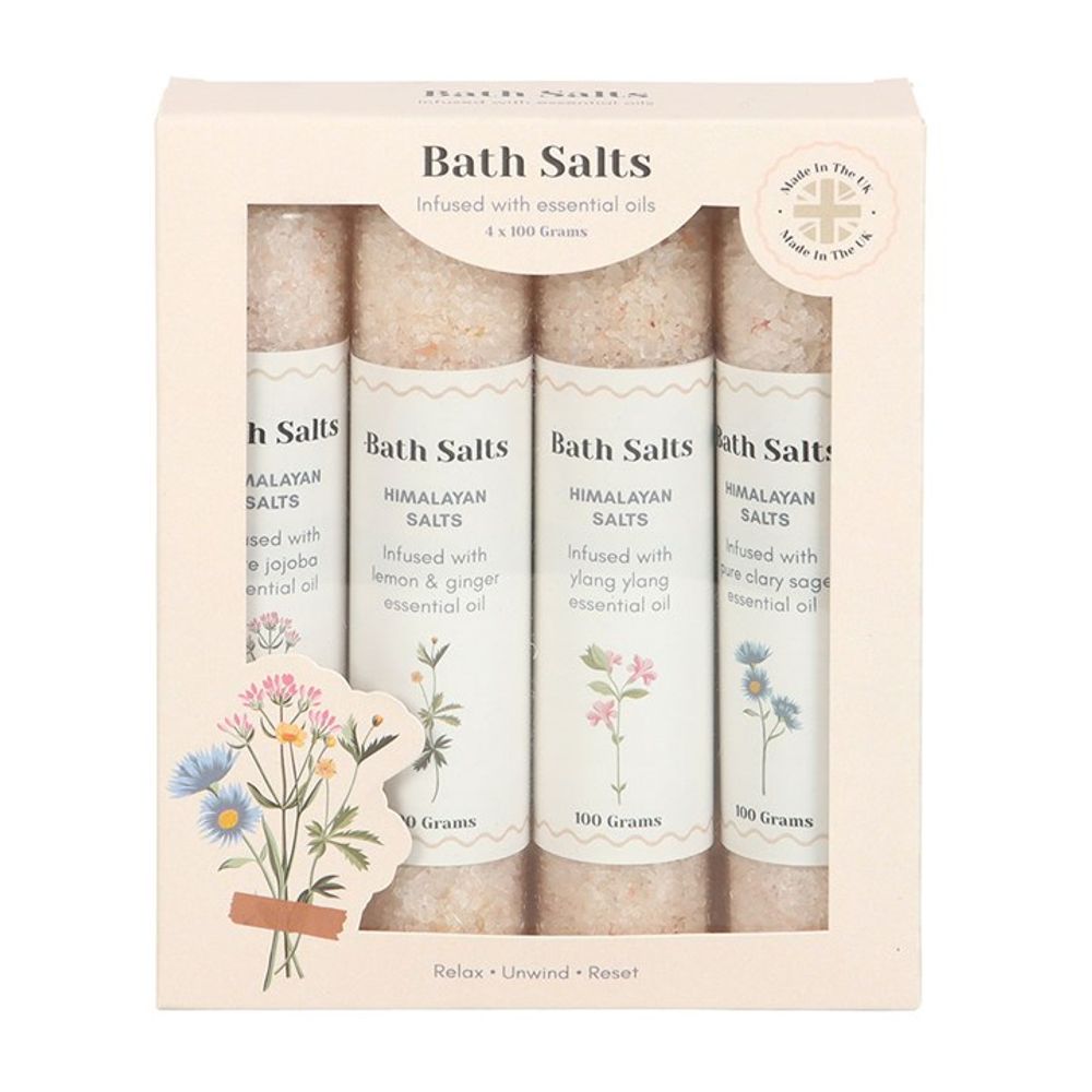 Floral Bath Salt Gift Set N/A