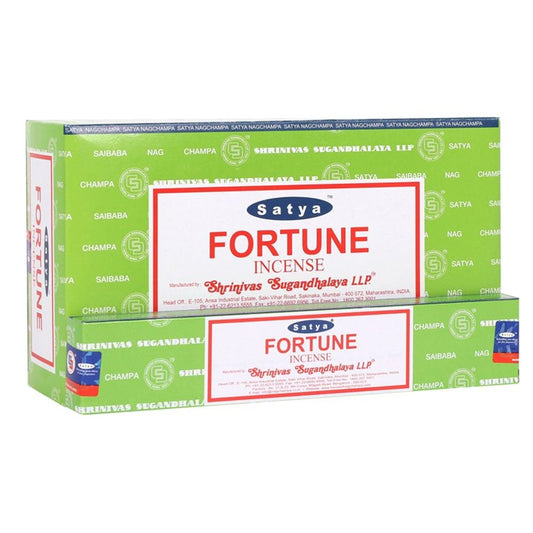 12 Packs of Fortune Incense Sticks by Satya N/A