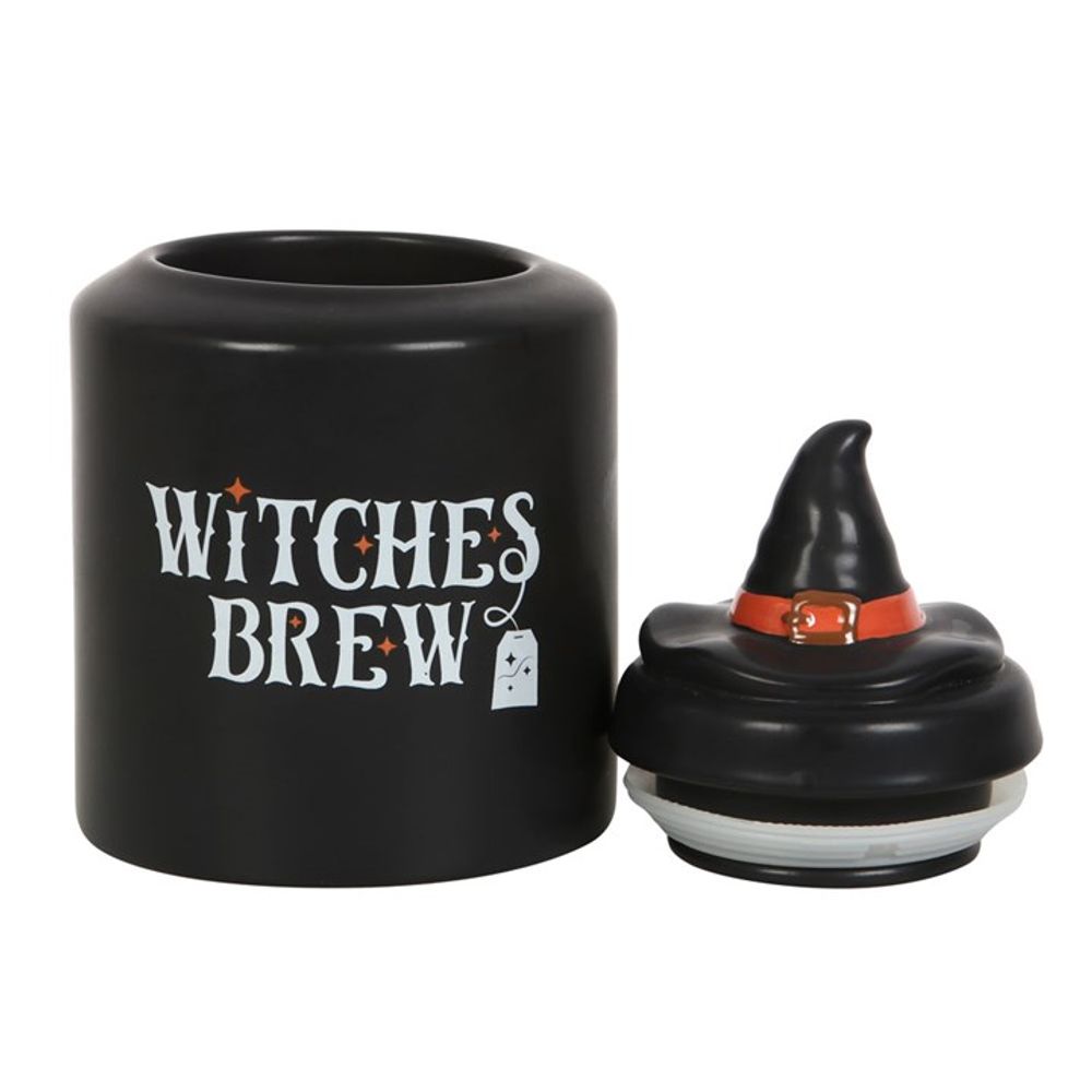 Witches Brew Ceramic Tea Canister N/A