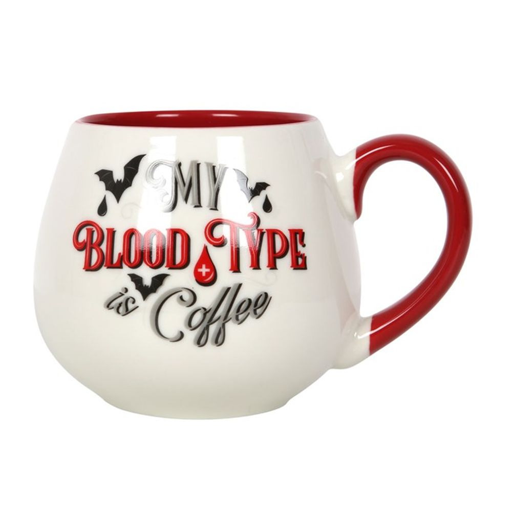 My Blood Type is Coffee Rounded Mug N/A