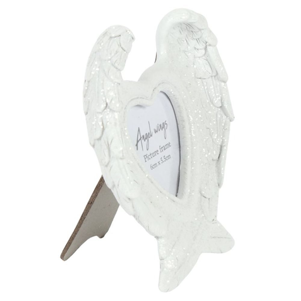 Glitter Angel Wing Photo Frame N/A