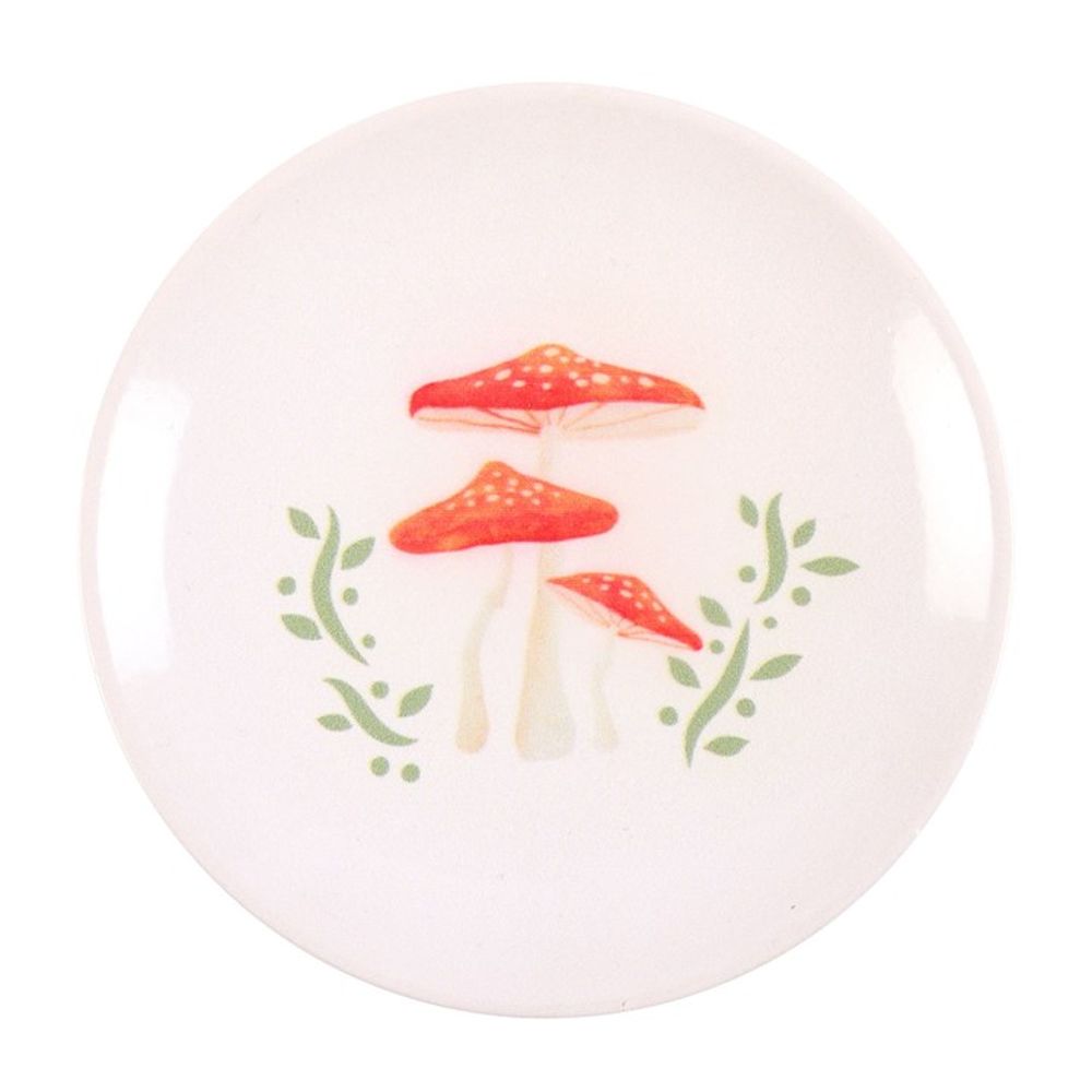 Round Mushroom Trinket Dish N/A