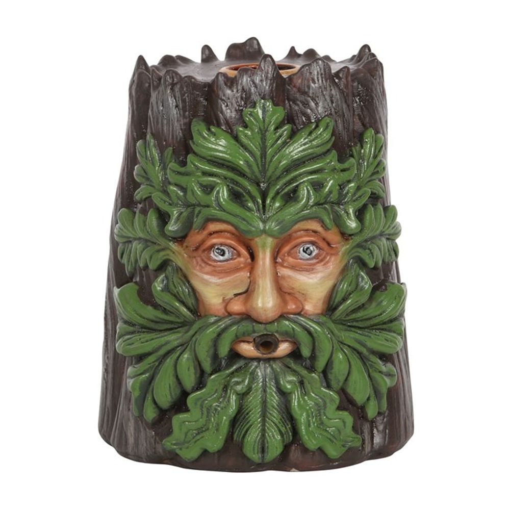 Spirit of the Trees Green Man Backflow Incense Burner N/A