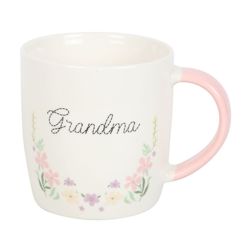 Grandma Pastel Floral Mug N/A