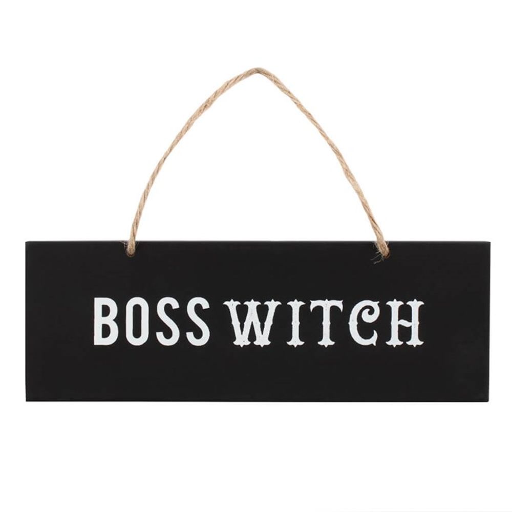 Boss Witch Wall Sign N/A