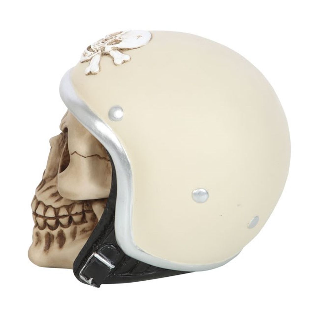 Skull Ornament with Helmet N/A