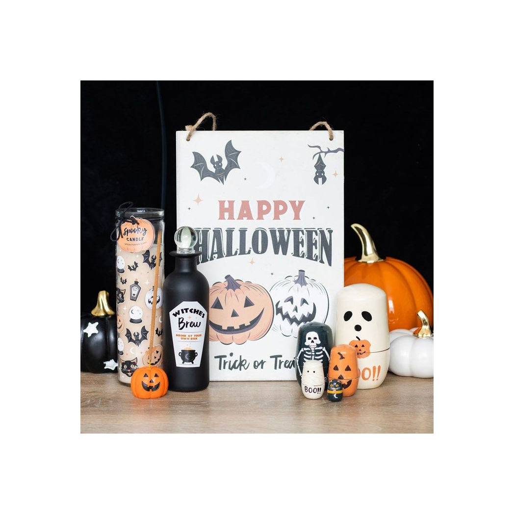 Spooky Spiced Pumpkin Tube Candle N/A