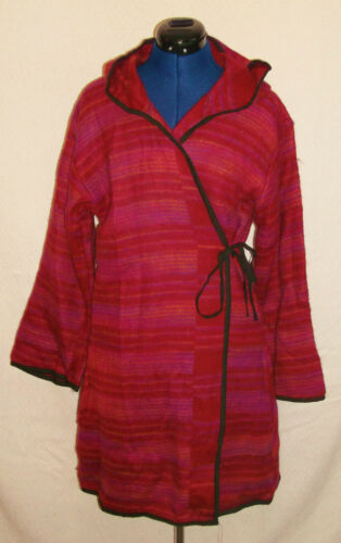 Cashmelon Poncho-pointy hood&toggles-.pINK OR GREEN-snuggly,fleecy warmth. Unbranded