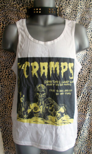 UNISEXpunk/rock/alternative VEST TOP T-SHIRT EX DISPLAY MIXED SIZES PRINTS -2C Alternative