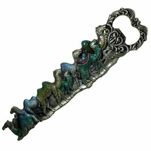 BOXED Seasonal Bottle Openers -Camels. metal ornate design.unusual. perfect gift none