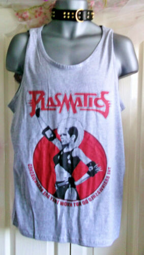 new punk VEST TANK TOP T-SHIRT EX DISPLAY MIXED SIZES PRINTS Gildan