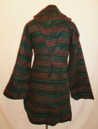 Cashmelon Poncho-pointy hood&toggles-.pINK OR GREEN-snuggly,fleecy warmth. Unbranded