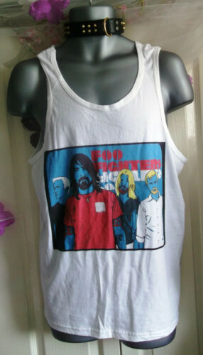 new punk VEST TANK TOP T-SHIRT EX DISPLAY MIXED SIZES PRINTS Gildan