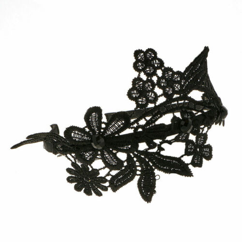 Elegant Gothic Wide Lace Flower Headband Hair Band Headwrap Hair Accessories Unbranded