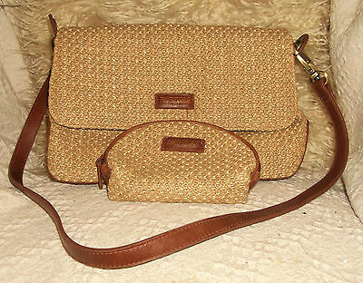 Bertolli weave shoulderbag/handbag& purse. (88) Bertolli