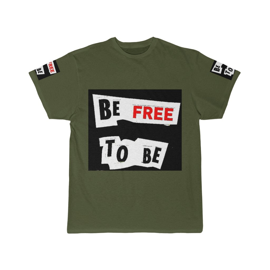 unisex Short Sleeve Tee-turn off-BE FREE TO BE Printify