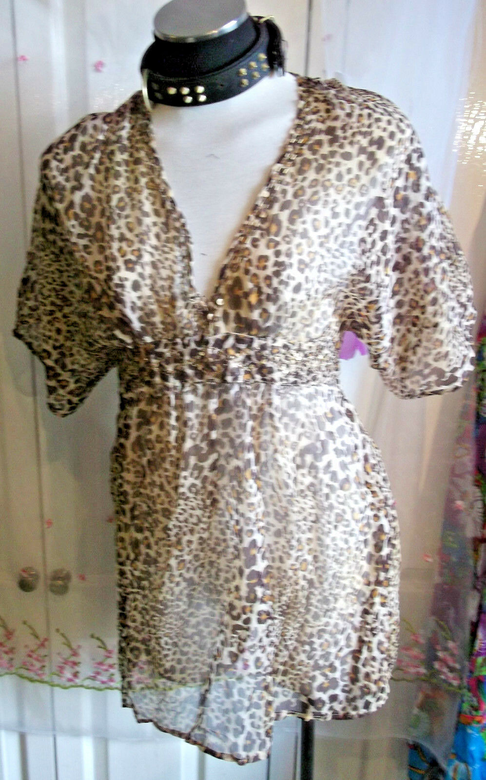 Boho/Festi/Beach/  kaftan/tunic,freesize NEW.sexy,beads Slinky