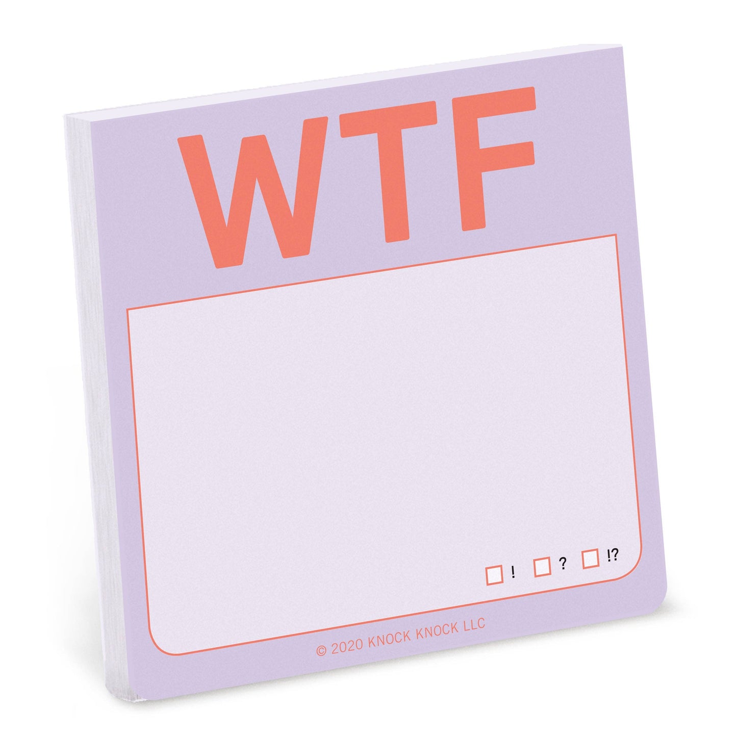 Knock Knock WTF Sticky Notes (Pastel Edition) Knock Knock UK