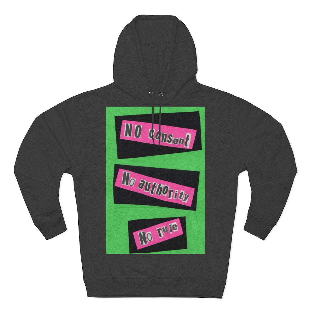 Unisex Premium Pullover Hoodie-No Consent Printify