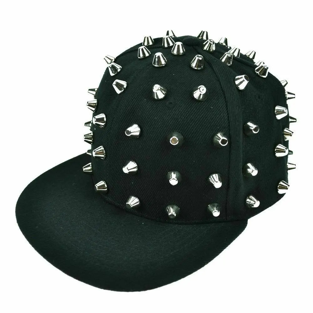 Cupcake Cult Full Bolt stud BASEBLL Cap Black Dance crew PUNK goth punk street Cupcake Cult