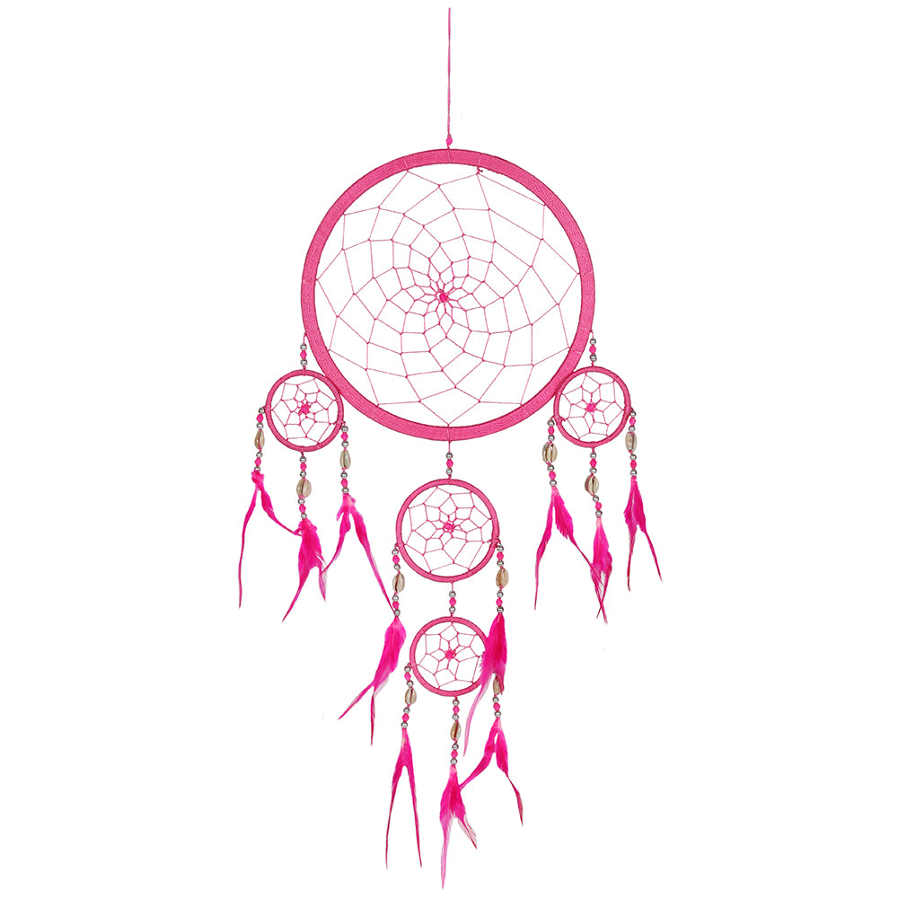 Large Hot Pink Dreamcatcher Wonkey Donkey Bazaar