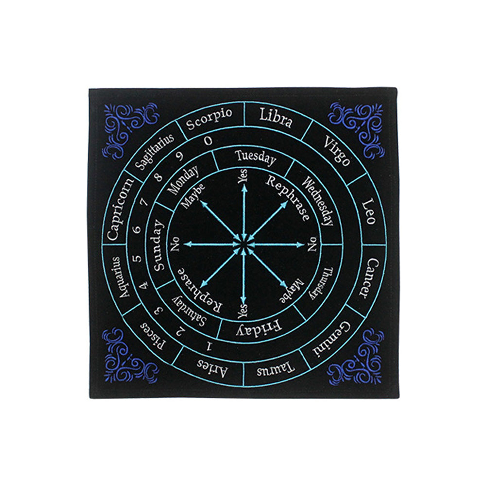 Embroidered Astrology Pendulum Mat Wonkey Donkey Bazaar