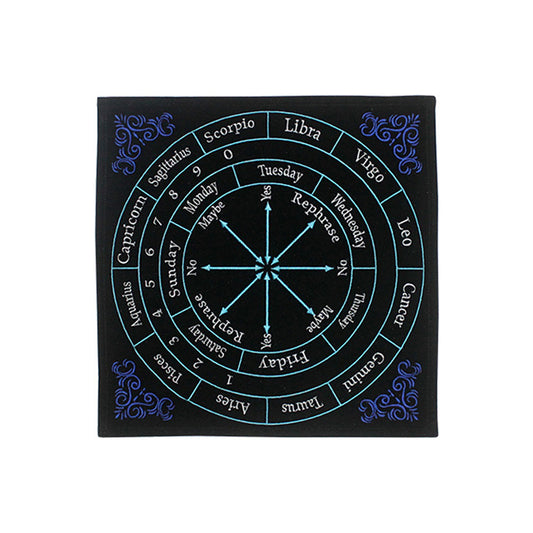 Embroidered Astrology Pendulum Mat Wonkey Donkey Bazaar