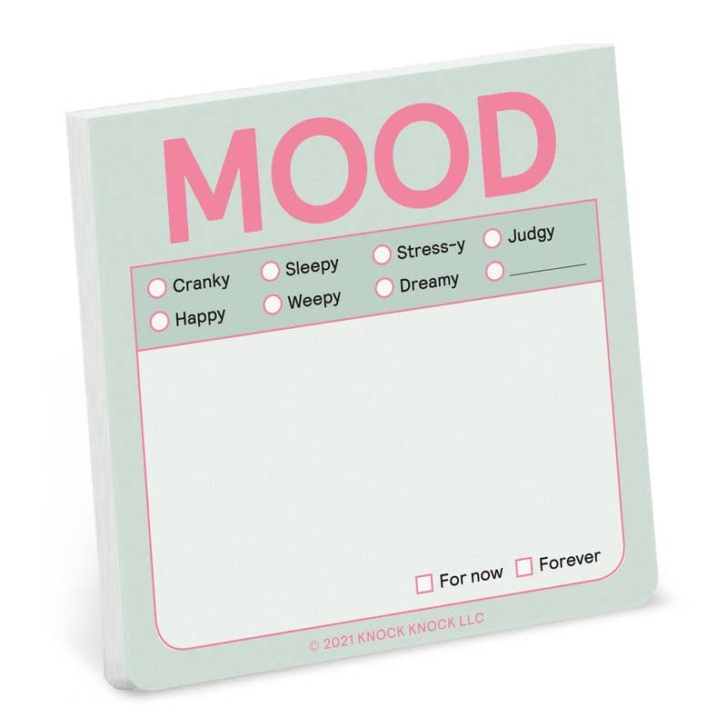 Knock Knock Mood Sticky Note (Pastel Version) Knock Knock UK