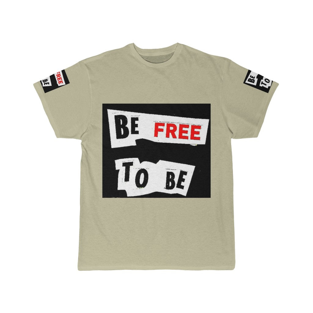 unisex Short Sleeve Tee-turn off-BE FREE TO BE Printify