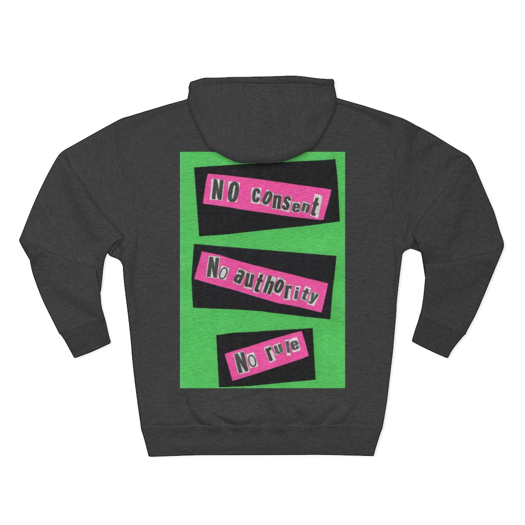 Unisex Premium Pullover Hoodie-No Consent Printify