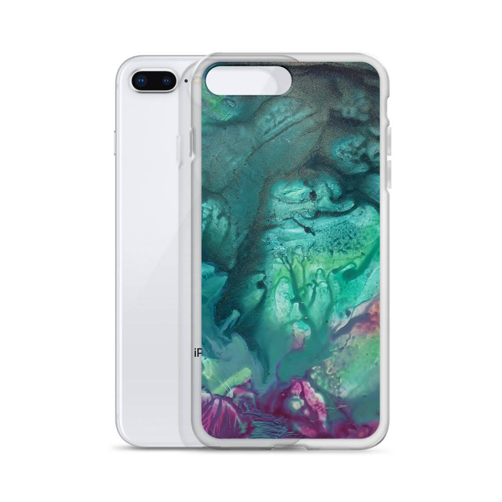 Exclusive Orignial Design by Aditi-Kali-"Fearie Green" iPhone Case Wonkey Donkey Bazaar