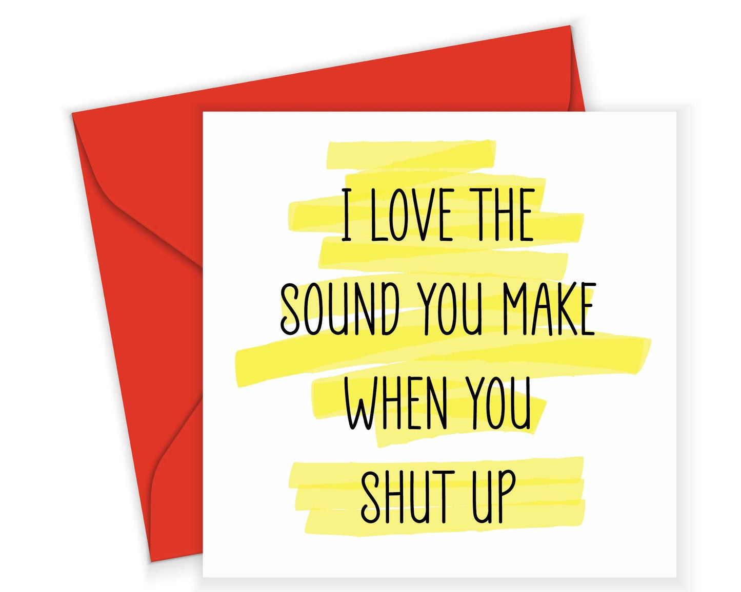 I Love The Sound You Make Card Morning Cuppa Gifts