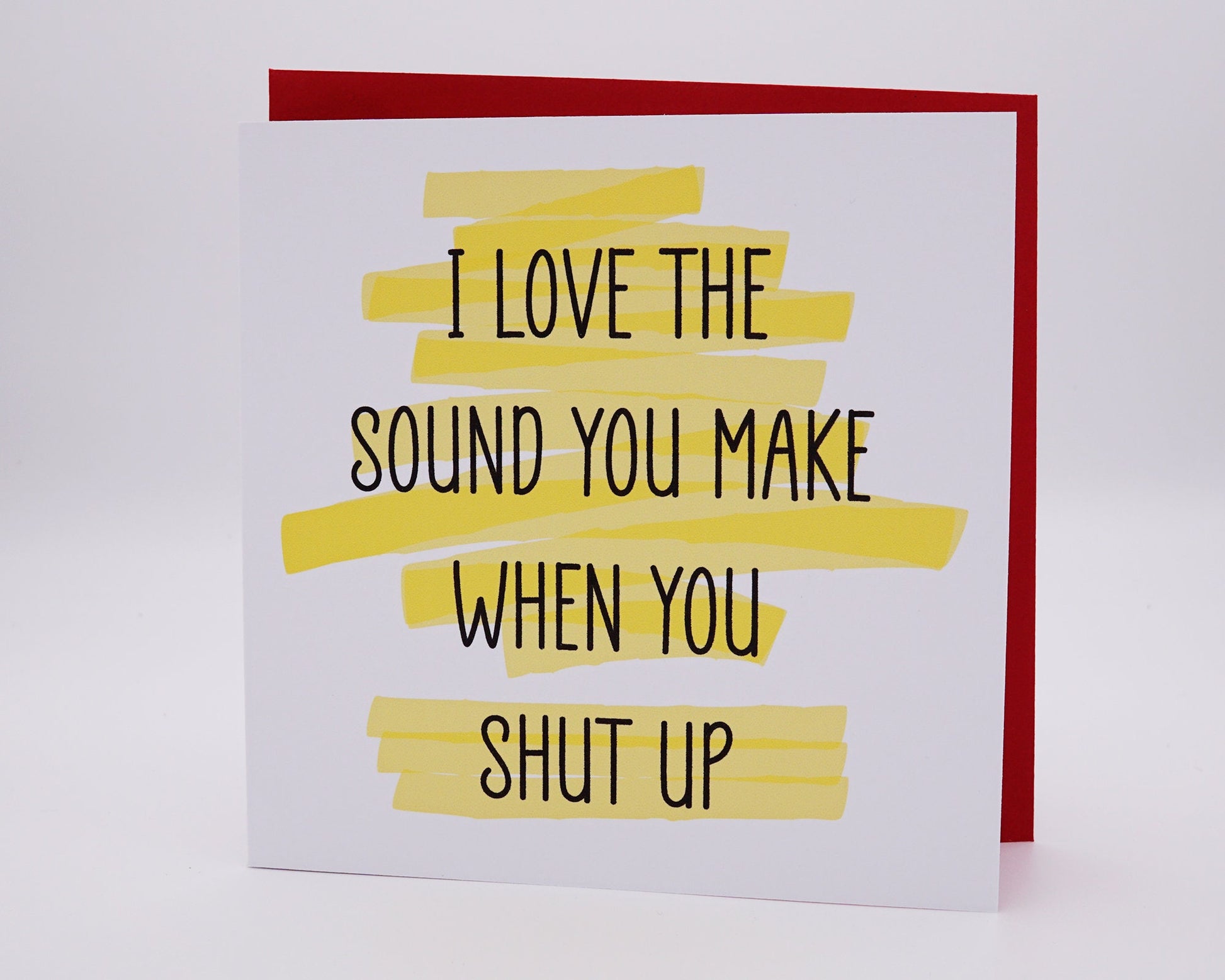 I Love The Sound You Make Card Morning Cuppa Gifts