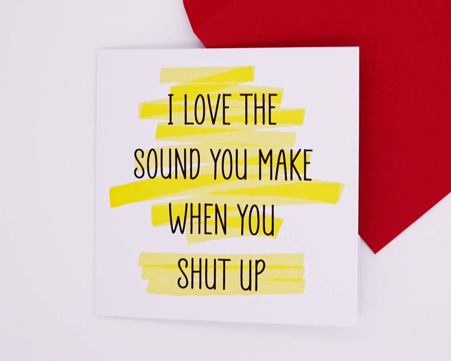 I Love The Sound You Make Card Morning Cuppa Gifts