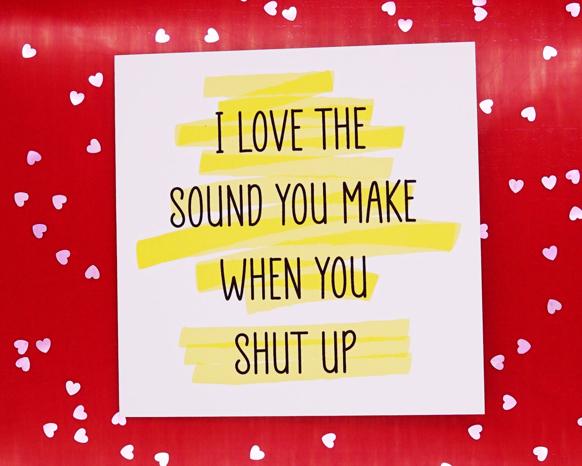 I Love The Sound You Make Card Morning Cuppa Gifts