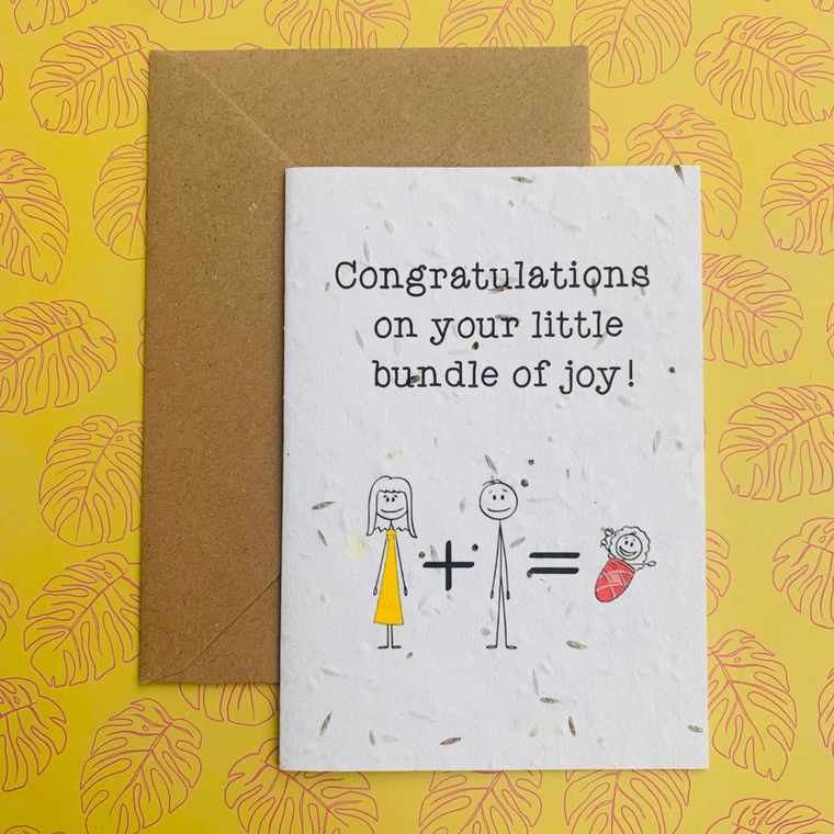Congratulations on your little bundle of joy ‘girl’ – Wonkey Donkey Bazaar