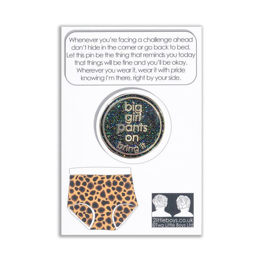 Big Girl Pants Enamel Pin The Chiswick Gift Company