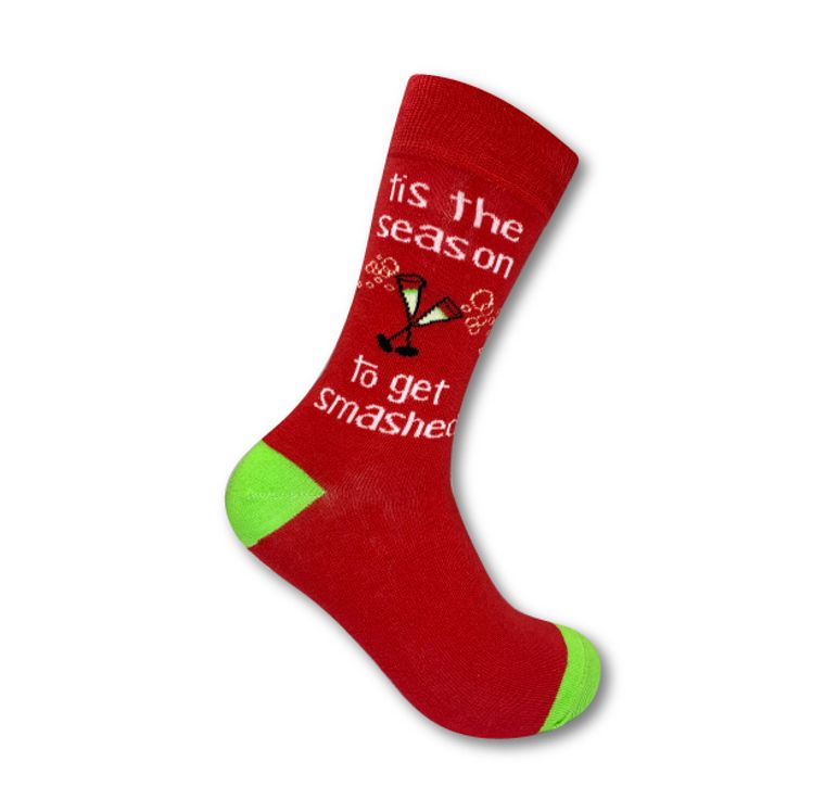 Unisex Tis The Season To Get Smashed Socks Urban Eccentric