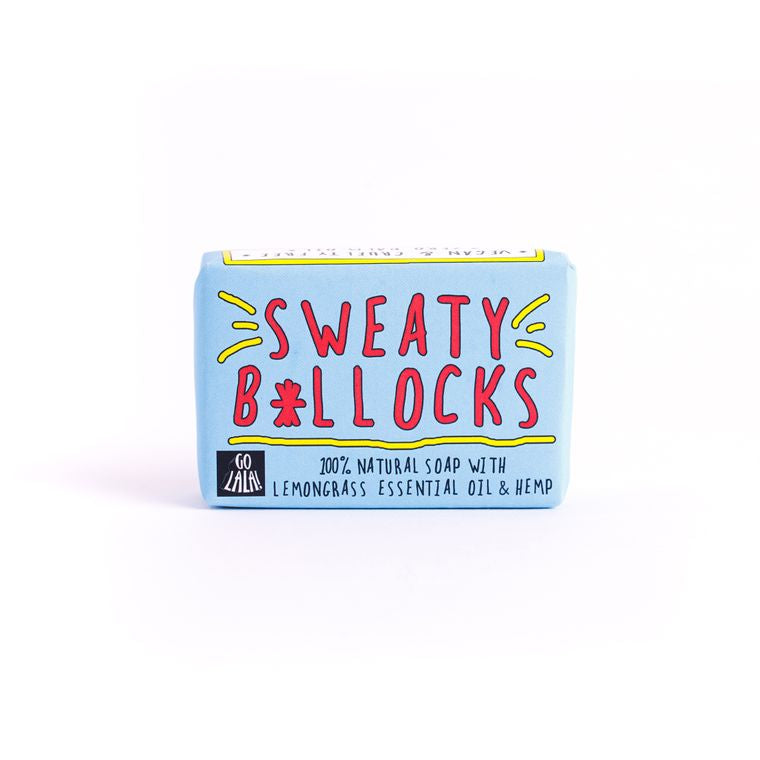 Sweaty B*llocks Soap Bar Funny Gift Rude Aromatherapy Soap Vegan Award Winning Go La La