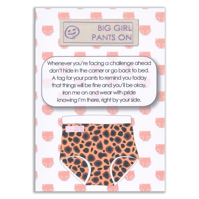 Big Girl Pants On Gift Set The Chiswick Gift Company